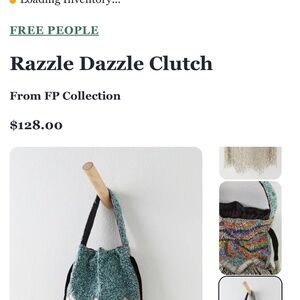 free people Razzle Dazzle Clutch